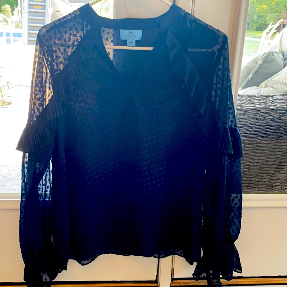 CeCe MD Sheer sleeves